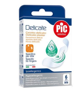 CEROTTO PIC DELICATE DITA ANTIBATTERICO 6 PEZZI - Farmafamily.it