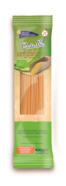 PIACERI MEDITERRANEI SPAGHETTI BIO 400 G - Farmafamily.it