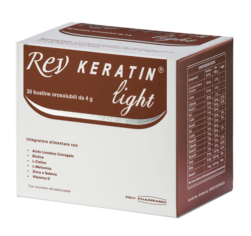 REV KERATIN LIGHT 30 BUSTE 120 G - Farmafamily.it