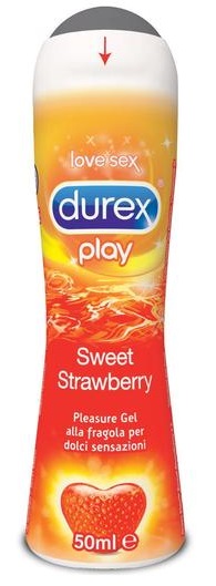 DUREX FRAGOLA GEL LUBRIFICANTE 50 ML - Farmafamily.it