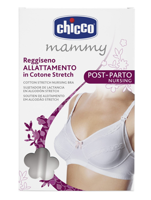 CHICCO MAMMY REGGISENO COTONE ALLATTAMENTO BIANCO 3C - Farmafamily.it