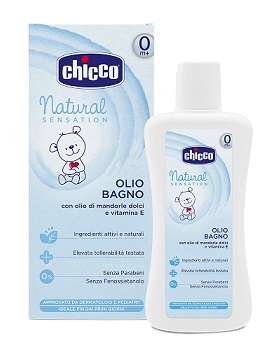 CHICCO OLIO BAGNO NATURAL SENSATION 200 ML - Farmafamily.it