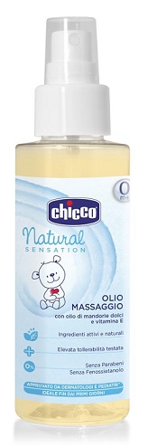 CHICCO OLIO MASSAGGIO NATURAL SENSATION 100 ML - Farmafamily.it