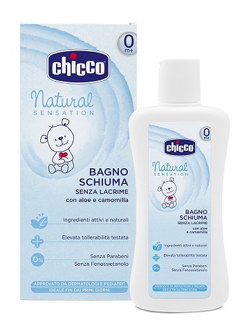 CHICCO BAGNOSCHIUMA NATURAL SENSATION 500 ML - Farmafamily.it