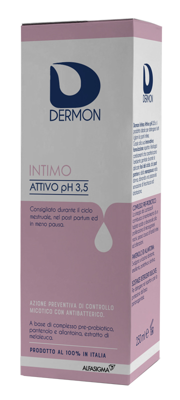 DERMON INTIMO ATTIVO 250 ML - Farmafamily.it