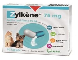 ZYLKENE CANI E GATTI FINO A 10KG 20 CAPSULE 75 MG - Farmafamily.it