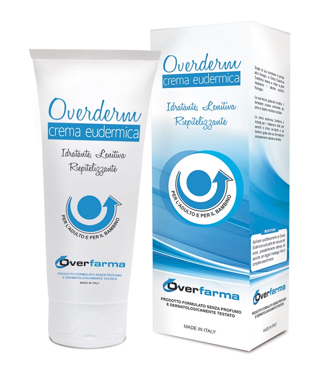 OVERDERM CREMA EUDERMICA IDRATANTE LENITIVA PER ADULTI E BAMBINI 75 ML - Farmafamily.it