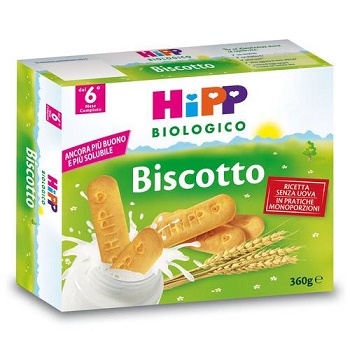 HIPP BIO BISCOTTO SOLUBILE 360 G - Farmafamily.it