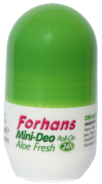 FORHANS MINI DEO ALOE FRESH 20 ML - Farmafamily.it