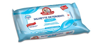 SANO E BELLO SALVIETTE DETERGENTI TALCO 50 PEZZI - Farmafamily.it