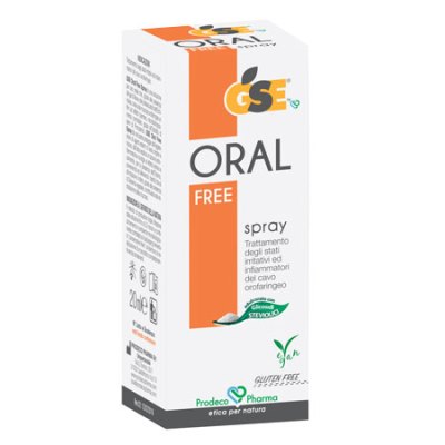 GSE ORAL FREE SPRAY 20 ML - Farmafamily.it