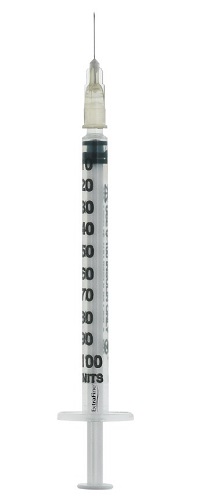 SIRINGA PER INSULINA EXTRAFINE 1ML 100 UI AGO REMOVIBILE 27 GAUGE 0,40X12 MM 1 PEZZO - Farmafamily.it