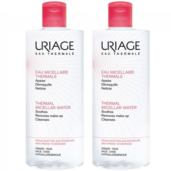 URIAGE EAU MICELLARE PER PELLI ARROSSATE 1+1 - Farmafamily.it