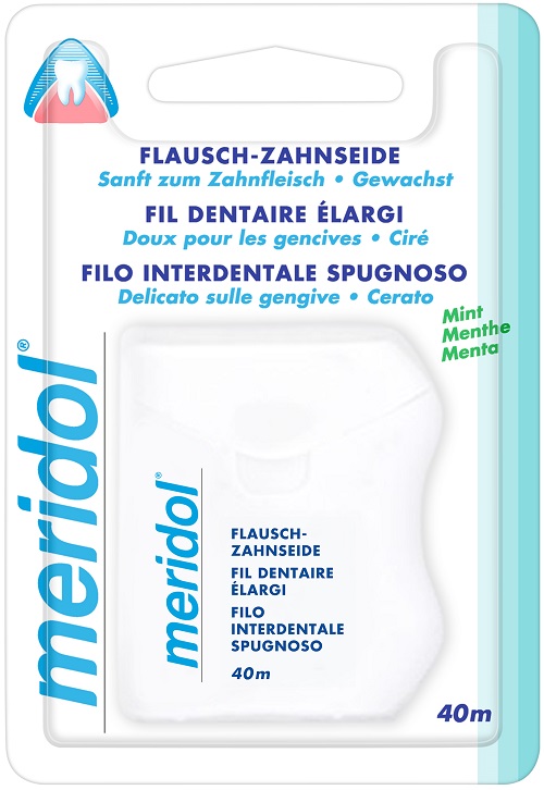 MERIDOL EXPANDED FILO INTERDENTALE 40 METRI - Farmafamily.it