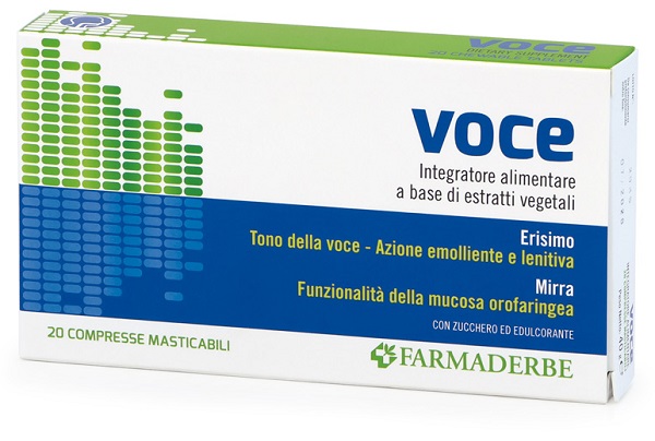 VOCE 20 COMPRESSE MASTICABILI - Farmafamily.it