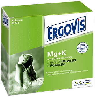 ERGOVIS MG+K 20 BUSTE 10 G - Farmafamily.it