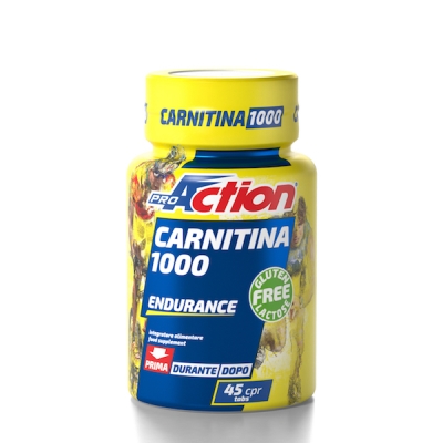 PROACTION CARNITINA 1000 45 COMPRESSE - Farmafamily.it