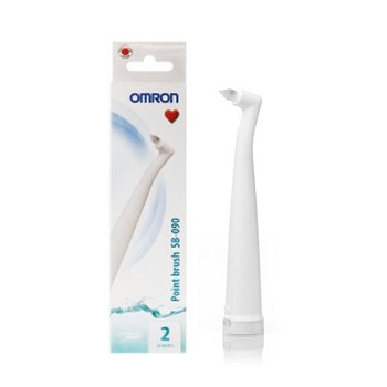 OMRON SPAZZOLINO POINT BRUSH 2 TESTINE - Farmafamily.it