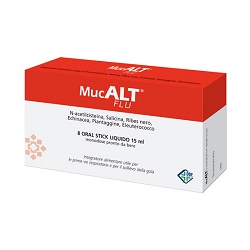 MUCALT FLU 8 ORAL STICK MONODOSE - Farmafamily.it