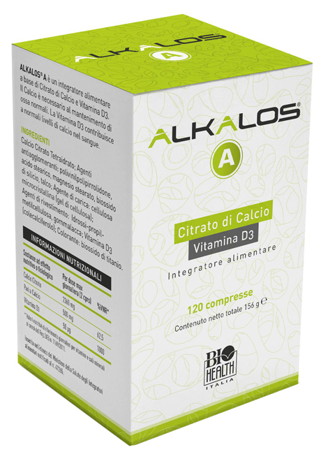 ALKALOS A 120 COMPRESSE - Farmafamily.it