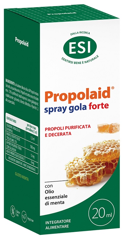 ESI PROPOLAID PROPOLGOLA SPRAY FORTE 20 ML - Farmafamily.it