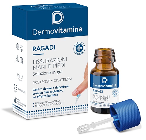 DERMOVITAMINA RAGADI GEL MANI E PIEDI 7 ML - Farmafamily.it