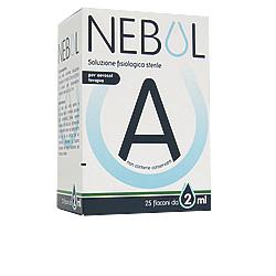 NEBUL SOLUZIONE FISIOLOGICA 25 FLACONCINI MONODOSE 2 ML - Farmafamily.it