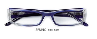 OCCHIALE PREMONTATO CORPOOTTO C8 SPRING BLUE 1,00 DIOTTRIA - Farmafamily.it