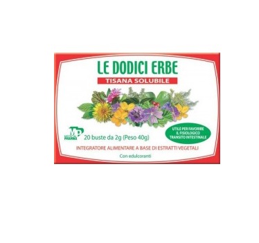LE DODICI ERBE 20 BUSTINE - Farmafamily.it