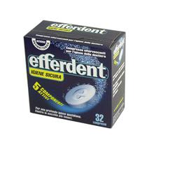 EFFERDENT PULIZIA DENTIERE 90 COMPRESSE EFFERVESCENTI - Farmafamily.it