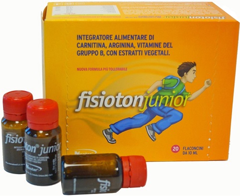FISIOTON JUNIOR 20 FLACONI DA 10 ML - Farmafamily.it