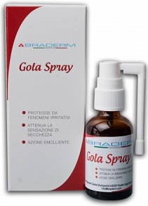 GOLA SPRAY 30 ML BRADERM - Farmafamily.it