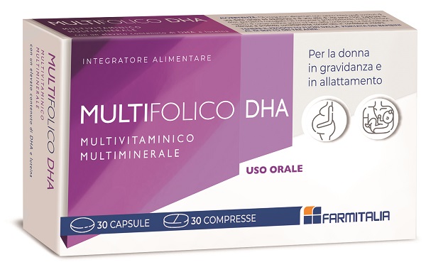 MULTIFOLICO DHA 30 CAPSULE + 30 COMPRESSE - Farmafamily.it
