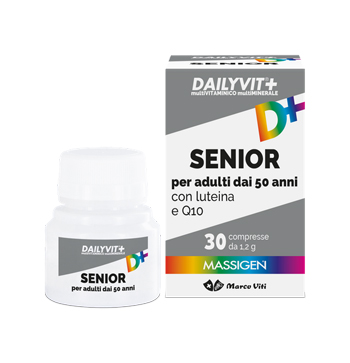 MASSIGEN SENIOR MULTIVITAMINICO E MULTIMINERALE 30 COMPRESSE RIVESTITE - Farmafamily.it