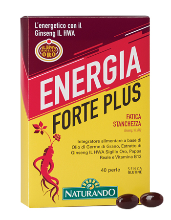ENERGIA FORTE PLUS 40 PERLE - Farmafamily.it