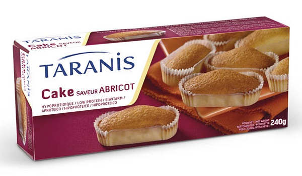 TARANIS TORTINA ALBICOCCA 6 X 40 G - Farmafamily.it