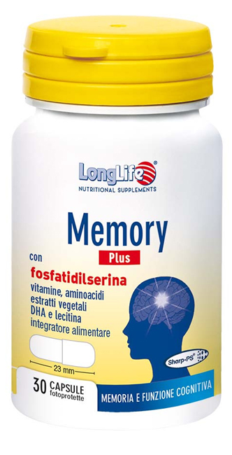LONGLIFE MEMORY PLUS 30 CAPSULE FOTOPROTETTE - Farmafamily.it