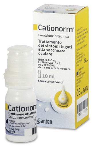 GOCCE OCULARI CATIONORM MULTIDOSE 10 ML - Farmafamily.it