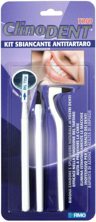 CLINODENT TRIO SBIANCANTE ANTI TARTARO - Farmafamily.it