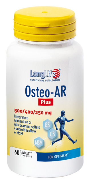 LONGLIFE OSTEO-AR PLUS 60 TAVOLETTE RIVESTITE - Farmafamily.it