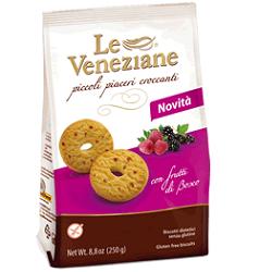 LE VENEZIANE BISCOTTI FRUTTI DI BOSCO 250 G - Farmafamily.it
