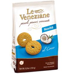 LE VENEZIANE BISCOTTI COCCO 250 G - Farmafamily.it