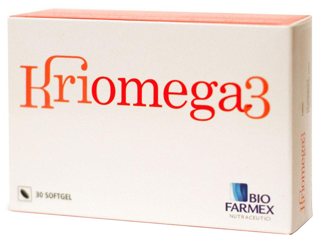 KRIOMEGA 3 30 CAPSULE SOFTGEL - Farmafamily.it