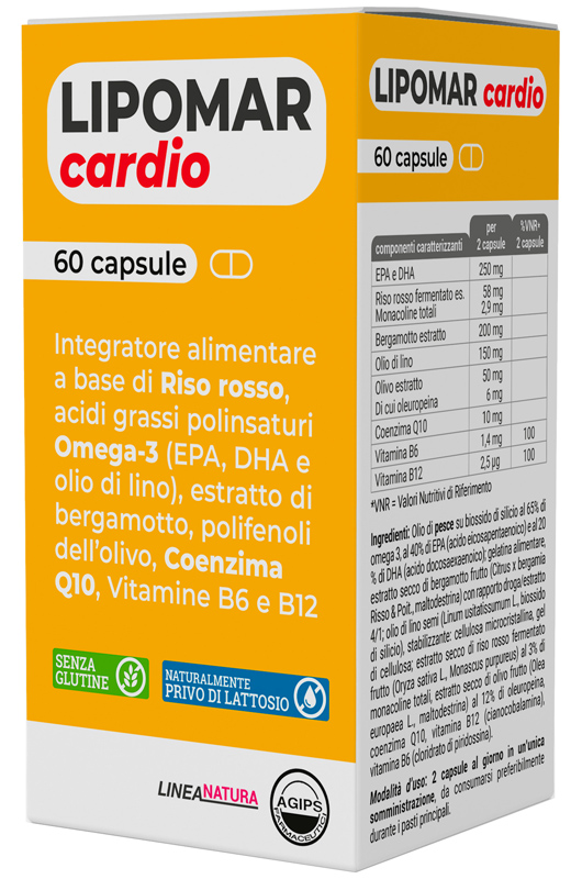 LIPOMAR CARDIO 30 CAPSULE MOLLI - Farmafamily.it