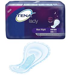 PANNOLONE SAGOMATO TENA DISCREET MAXI NIGHT 12 PEZZI - Farmafamily.it