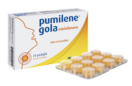 PUMILENE GOLA MIELE LIMONE 24 PASTIGLIE - Farmafamily.it
