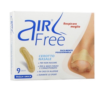AIRFREE CEROTTO NASALE 9PEZZI - Farmafamily.it