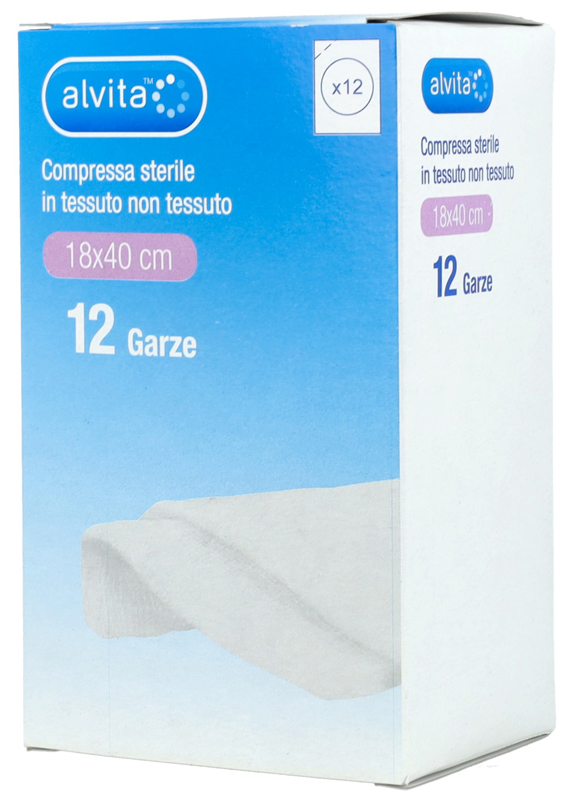 GARZA COMPRESSA TNT 18X40CM 12 PEZZI - Farmafamily.it