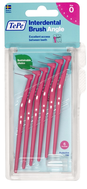 TEPE ANGLE SCOVOLINO ROSA 0,4MM 6 PEZZI - Farmafamily.it