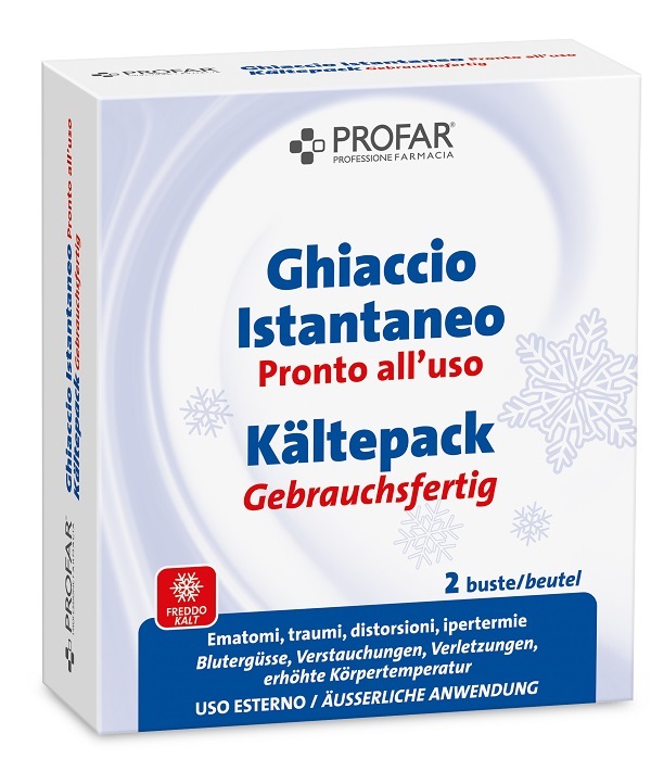 GHIACCIO ISTANTANEO 2 BUSTE PROFAR - Farmafamily.it